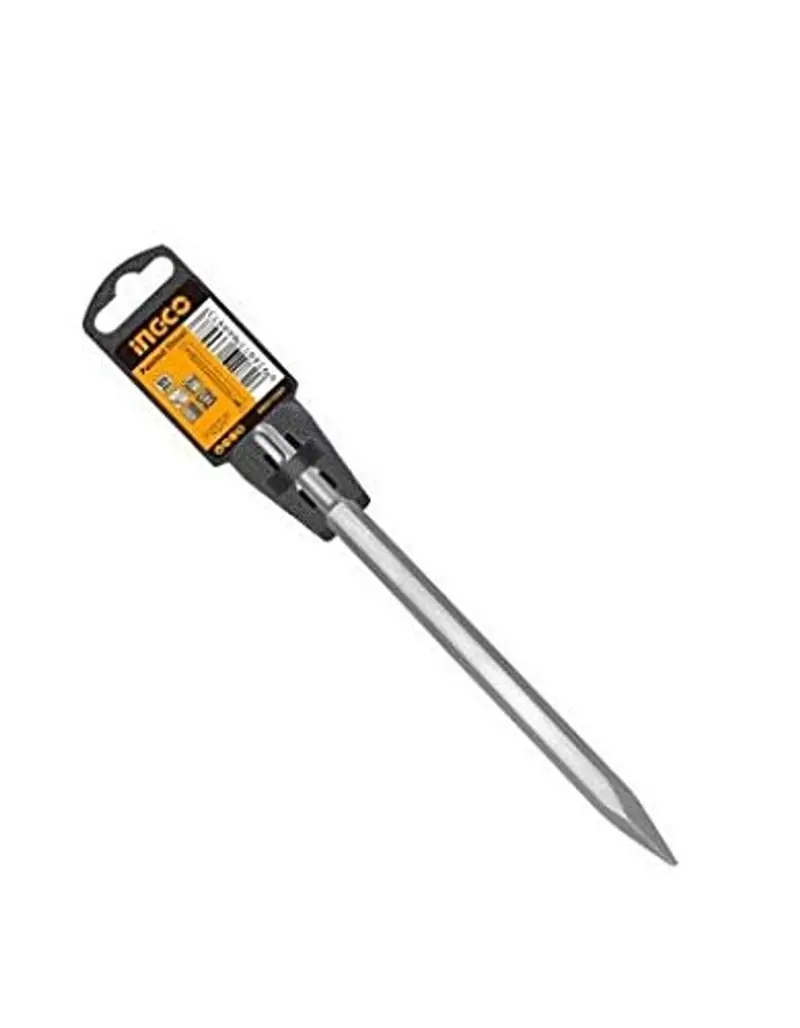Ingco DBC0212801 18 x 300mm SDS Max Pointed  Chisel (Pack Of 1) 